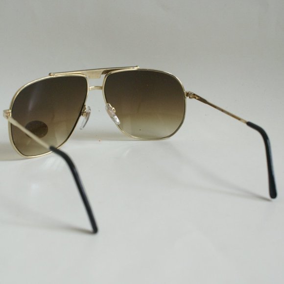 NWT TruVintage 80's Navigator Sports aviator gradient smoke classic sunglasses - Picture 4 of 8